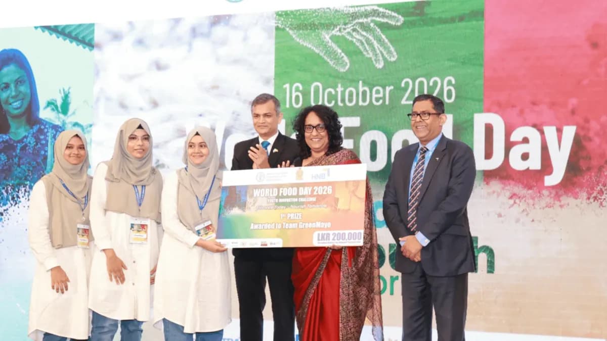 FAO, Ministry of Education and HNB Empower Young Innovators to Build More Resilient Agrifood Systems in Sri Lanka | Colombo Gazette
