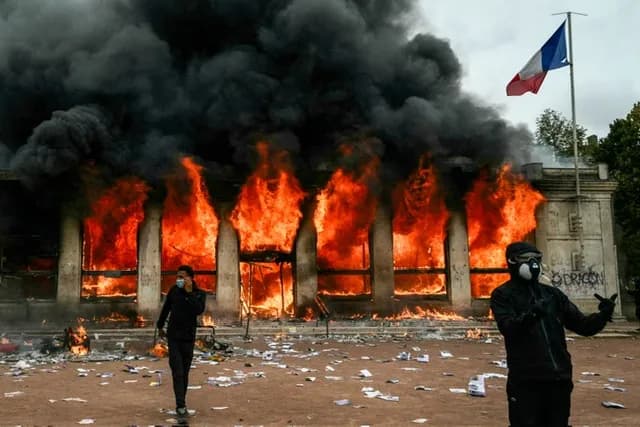 France rocked by riots as 1,200 arrested and 150 police injured