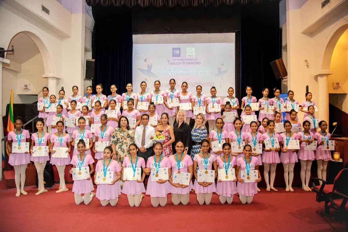 Record 1,600 students take Russian Classical Ballet examination in Sri Lanka