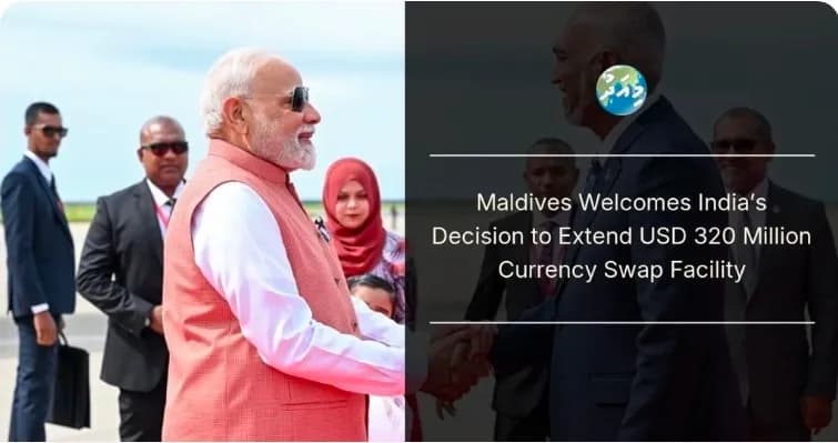 India provides financial relief to Maldives with USD 320 million rollover