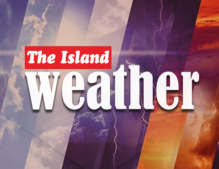 Showers will occur in the Western, Sabaragamuwa and North-western provinces and in Galle, Matara, Kandy and Nuwara-Eliya districts