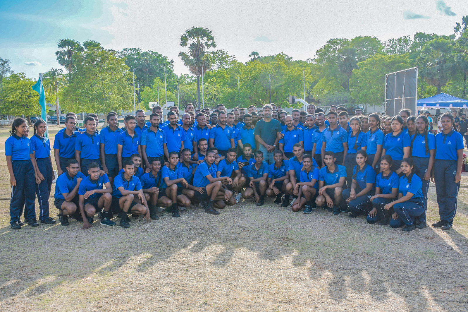 Kumar Sangakkara shares leadership insights with Eastern Naval Command personnel