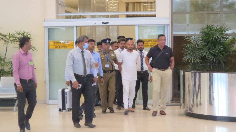 ඩුබායි සිට අපරාධ සැක සහිත පුද්ගලයා ඉතුරු විමර්ශනය සඳහා පැමිණවා ඇත