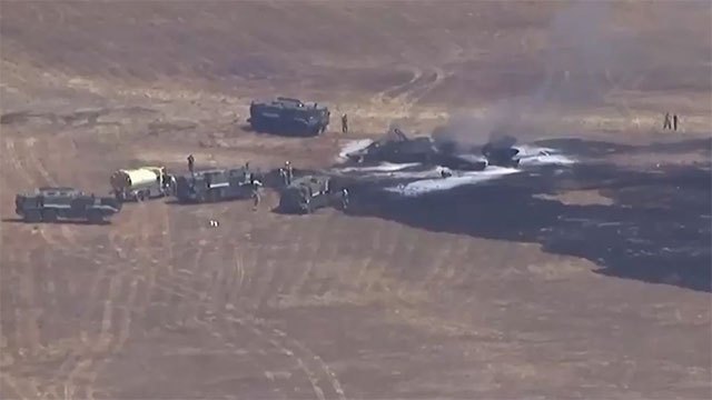 F-35B Fighter Jet Crashes Near San Diego; Pilot Safely Ejects