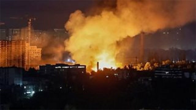 Russian ballistic missiles strike Kyiv, killing at least nine people