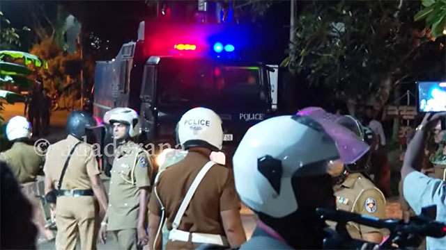 SLAF Deploys Aerial Assets as Unrest Erupts at Mahara Prison