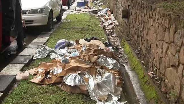 Dengue Risk Grows as Waste Remains Uncleared at Ratnapura Temple