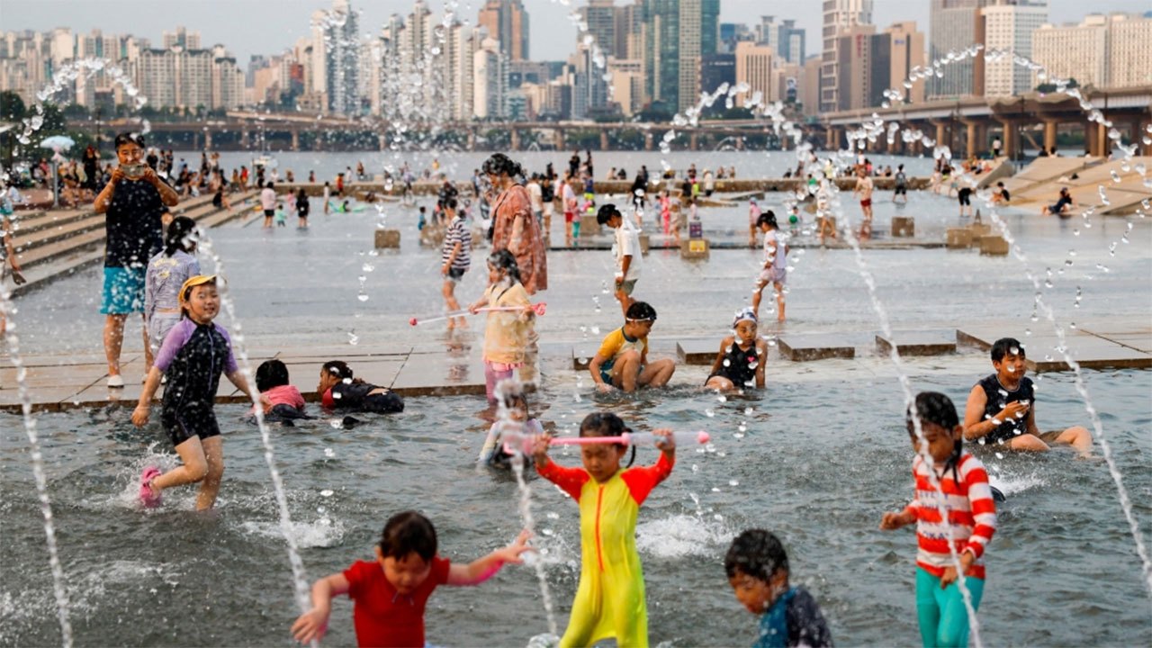 South Korea records highest-ever temperature as heatwave intensifies