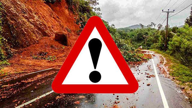 NBRO Issues Landslide Warnings for Four Districts Amid Heavy Rainfall