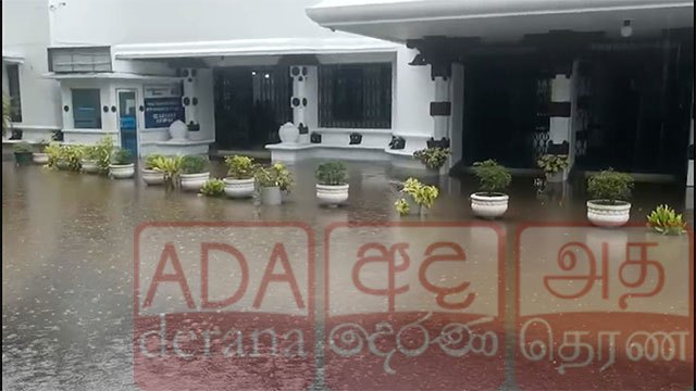 Kandy experiences minor flooding as weather conditions worsen