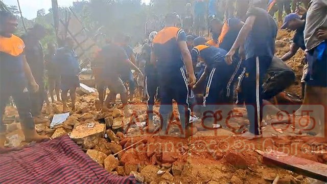 Four bodies recovered from Polpitiya landslide in Hatton