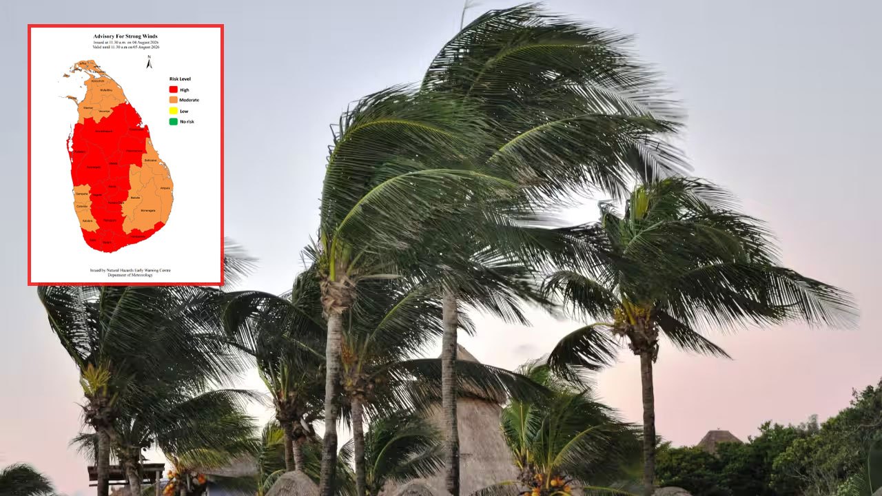 Meteorology Department Issues Amber Alert for Strong Winds Across Multiple Provinces