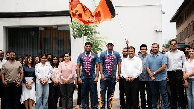 Ada Derana Celebrates Commonwealth Games Medal Winners Tharanga and Bandara