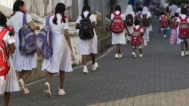 Sri Lankan Schools Begin August Holiday Break Tomorrow