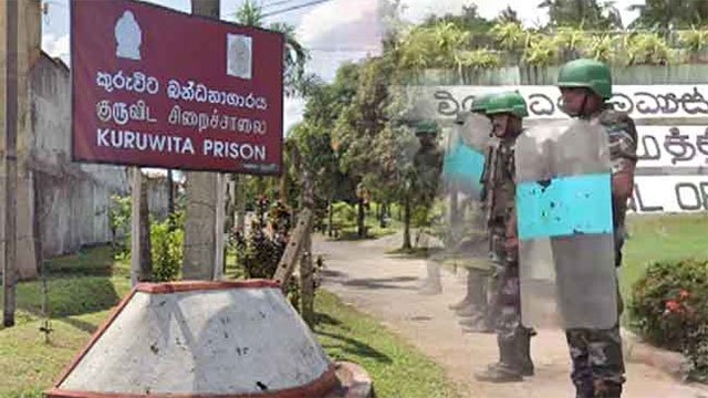 Control Restored at Kuruwita and Pallansena Prisons Following Morning Unrest