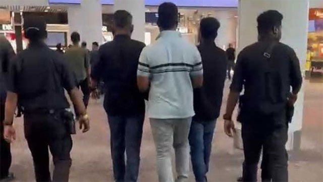 Three suspects including 'Ratmalana Saima' extradited from Malaysia to Sri Lanka