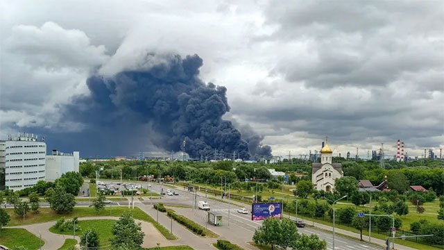 Ukrainian strike on Russian oil refinery kills at least 13, officials report