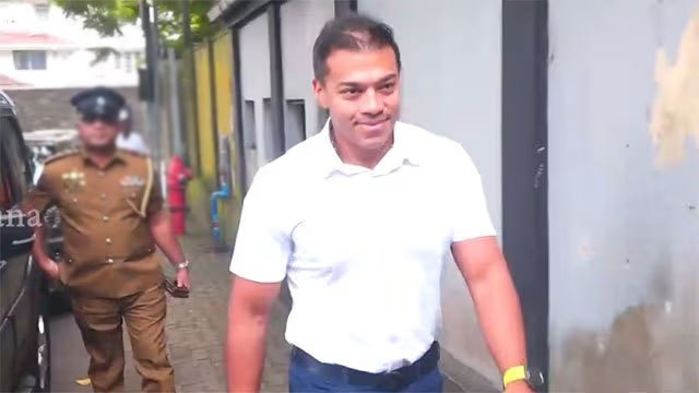 Yoshitha Rajapaksa Appears at CID for Statement Recording