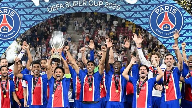 PSG Retain UEFA Super Cup with 2-1 Victory over Aston Villa