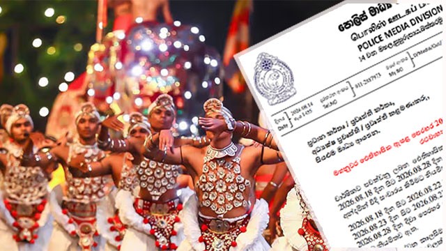 Extensive Security and Traffic Arrangements Planned for 2026 Kandy Esala Perahera