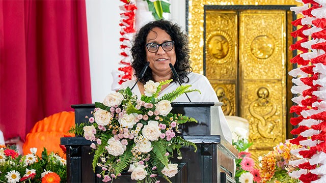 PM emphasizes shared responsibility in national development, honors Buddhist leader