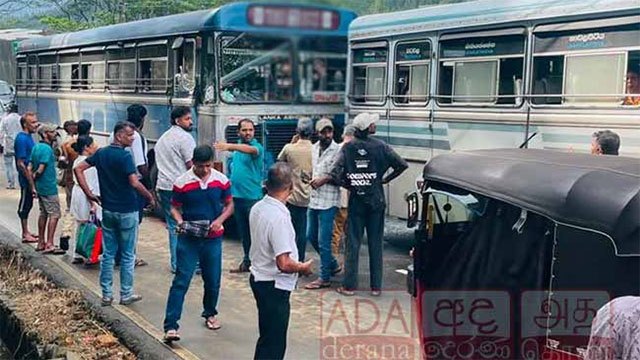 Two Kandy-Hatton Buses Collide in Ginigathhena; Drivers Face Court