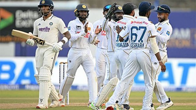 India Posts 460/9 at Close of Rain-Hit Day Two in Galle Test