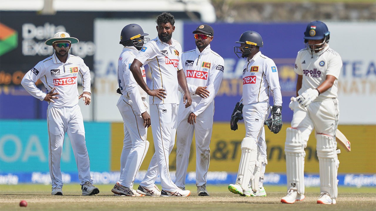 India Sets Sri Lanka 372-Run Target After Collapsing to 193 in Second Innings