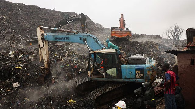 Landslide at Guinea capital's landfill kills 30 people