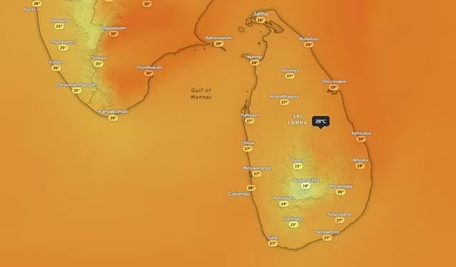Sri Lanka faces escalating drought as sea temperatures climb amid El Niño conditions