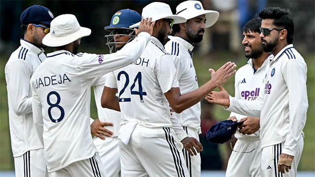 India Enforces Follow-On After Dismissing Sri Lanka for 290