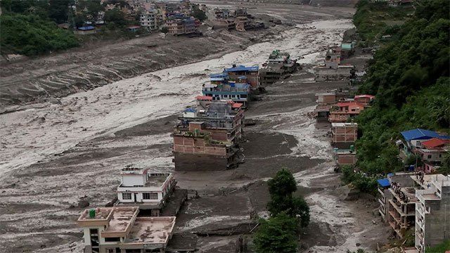 Mountain researchers warn of secondary flooding risk from debris in Nepal rivers