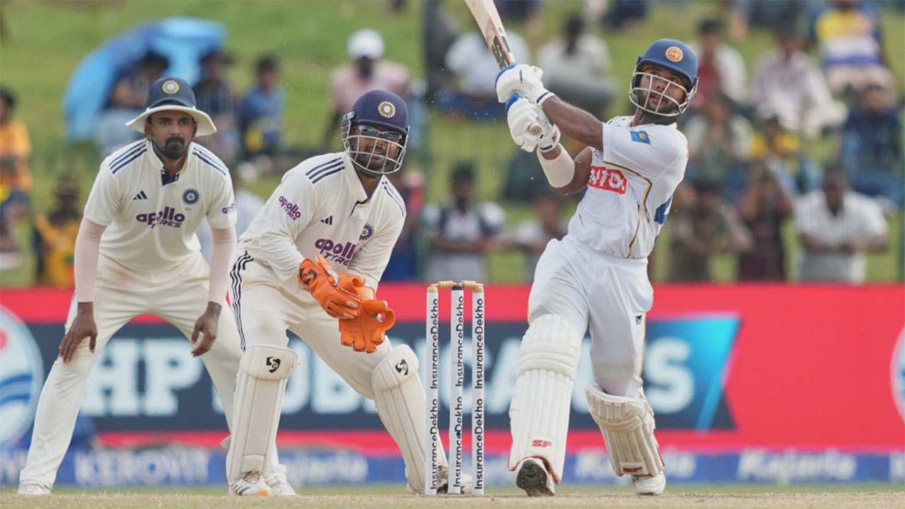 Dinusha's Determined Century Secures Draw for Sri Lanka in Second Test