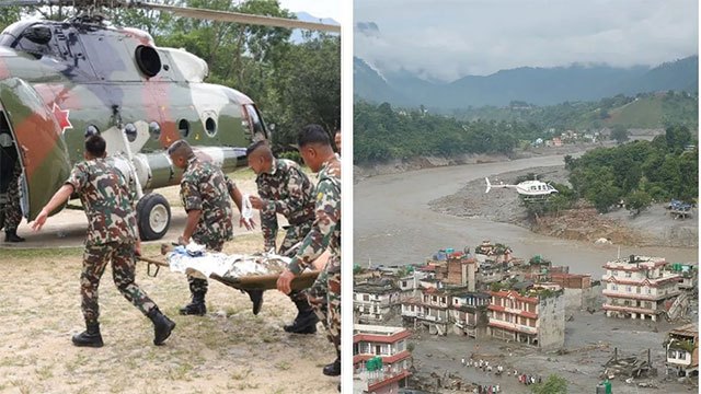 Rescue Operations Halted as Glacier Lake Overflows Near China-Nepal Border
