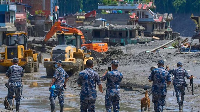 Death toll from Nepal-China floods exceeds 600 as search for over 2,400 missing continues