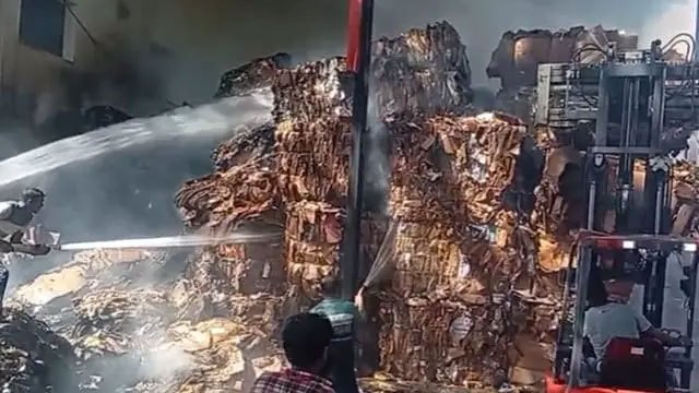 Fire at Embilipitiya Paper Mill Contained After Breaking Out in Scrap Storage Area