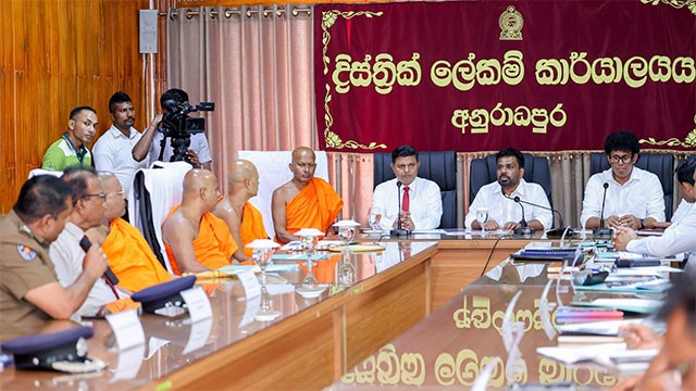 President Orders Traffic and Environmental Measures for Anuradhapura Sacred City