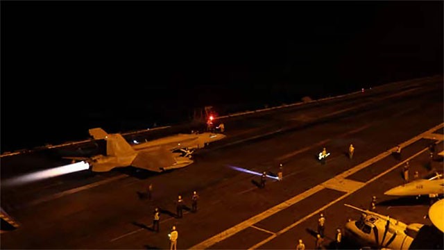 US strikes Iranian launchers on Larak Island as regional tensions escalate
