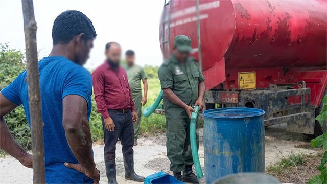 Water distribution operations expand across seven districts as drought deepens