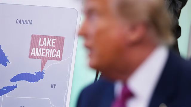 Trump's Lake Ontario Rename Sparks Maps Update Battle, Canadian Pushback