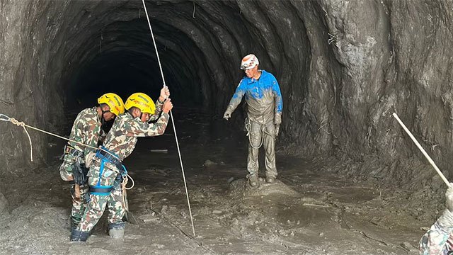 Nepal officials express optimism about trapped hydropower workers as rescue efforts continue
