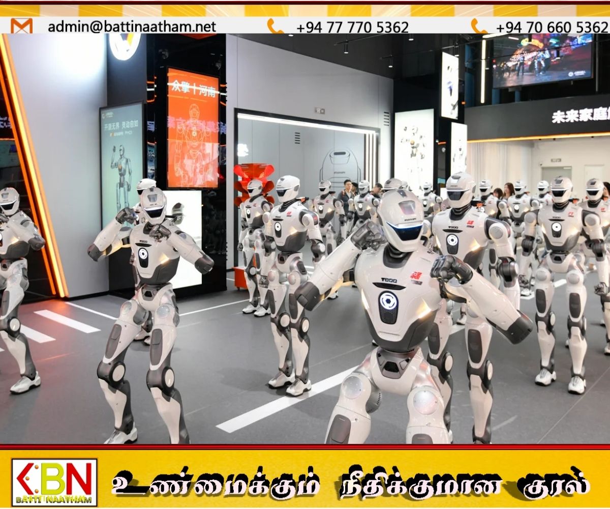 சீனாவில் தயாரிக்கப்படும் மனித உருவ ரோபோக்களுக்கு அமெரிக்கா தடை!