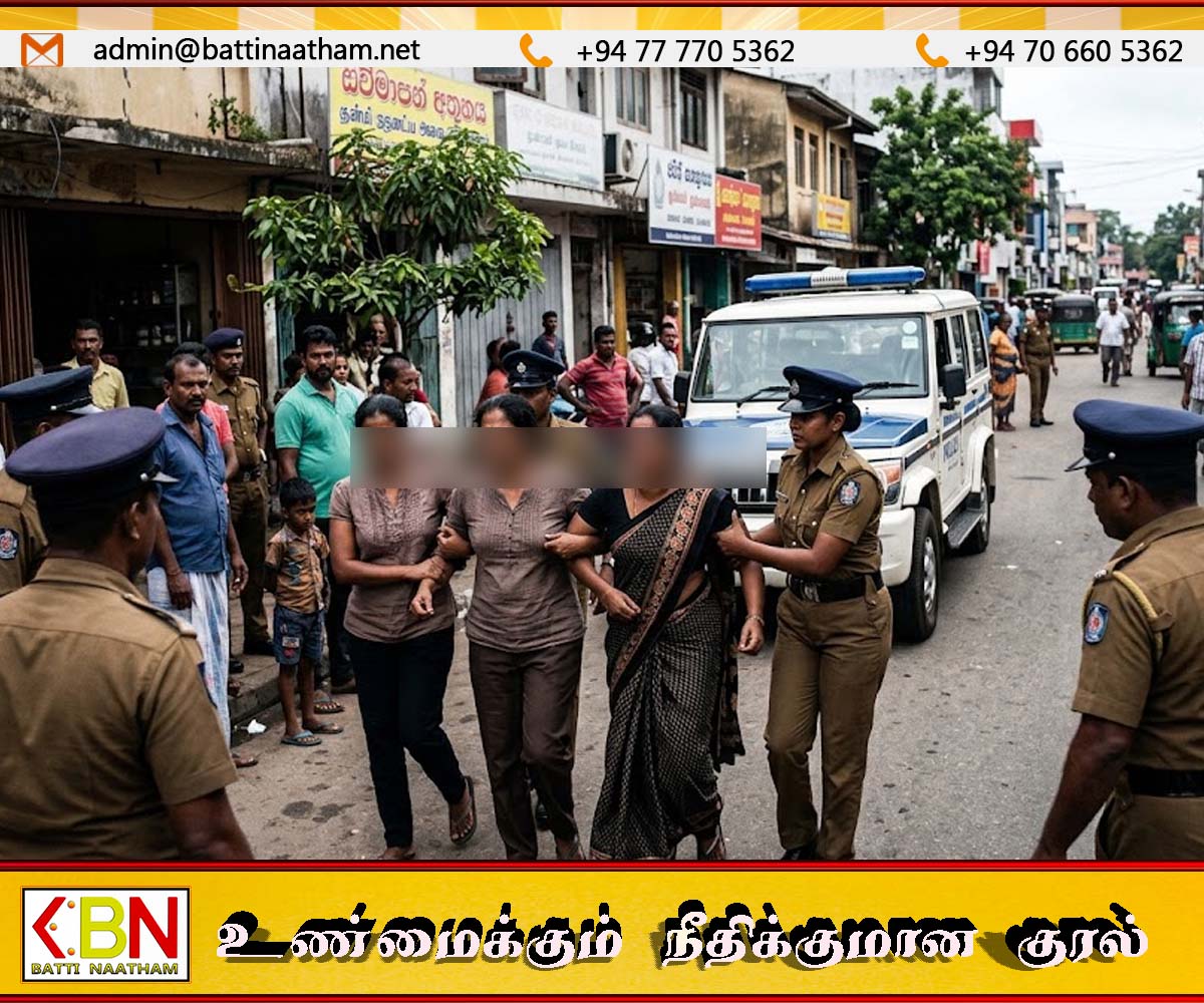Hungwella இல் சட்டவிரோध மதுபான தடுப்பு நடவடிக்கையின் போது காவல்துறை அதிகாரிகள் தாக்கப்பட்டு மூவர் கைது செய்யப்பட்டனர்
