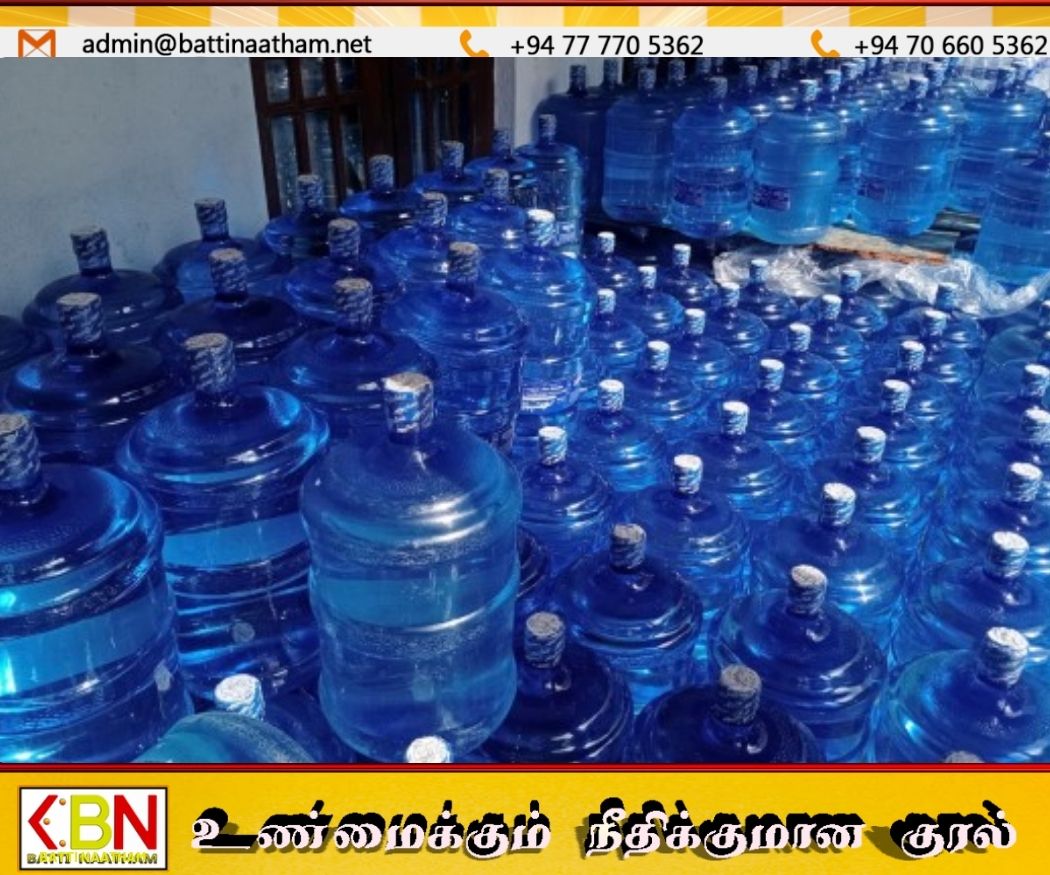 அவிසවெல்லாவில் 8,500 জাল குடிநீர் বোতলগুলি当局 দ্বারা জব্দ করা হয়েছে