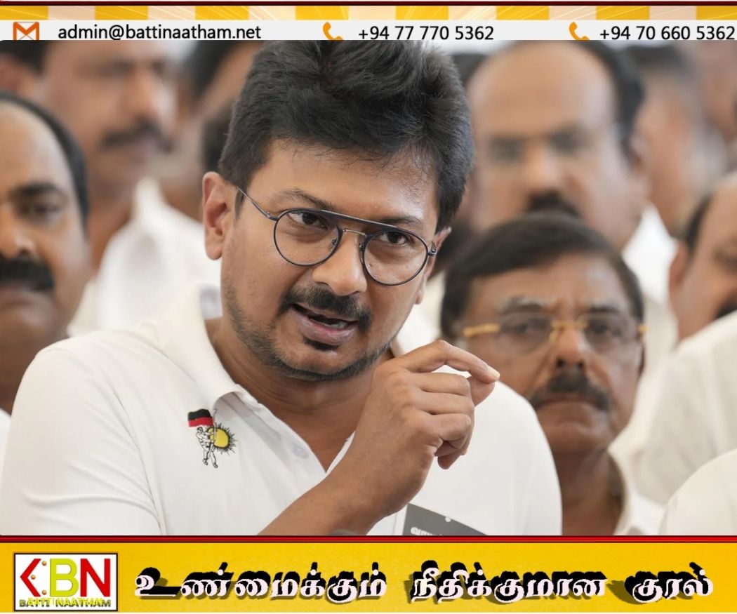 சர்ச்சை பேச்சு விவகாரம்; எதிர்க்கட்சித் தலைவர் உதயநிதி ஸ்டாலின் கைது!