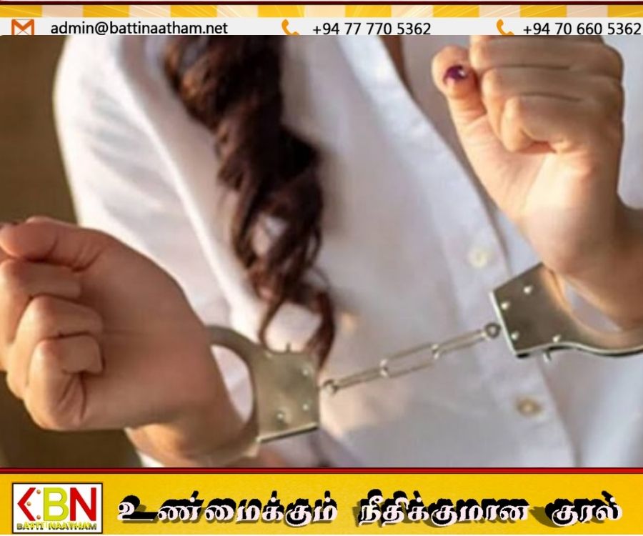 அம்பாறையில் பெண் கைது செய்யப்பட்டுள்ளார் - உளவு நடவடிக்கையைத் தொடர்ந்து 20 கிராம் போதைப்பொருட்கள் கண்டுபிடிப்பு