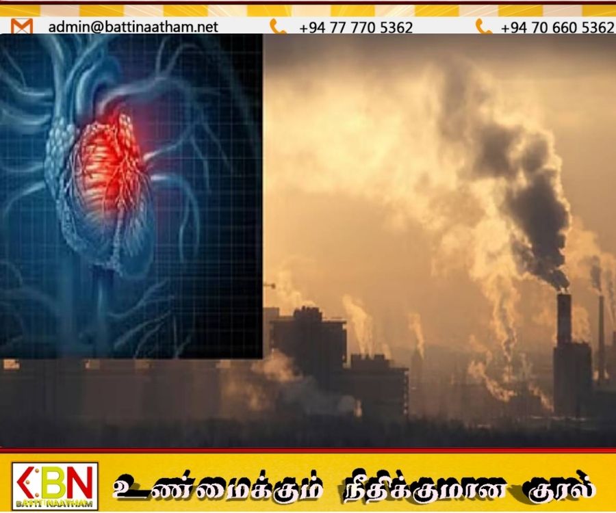 வளி மாசடைவால் இலங்கையில் ஆண்டுதோறும் 7,000 திடீர் மரணங்கள்!
