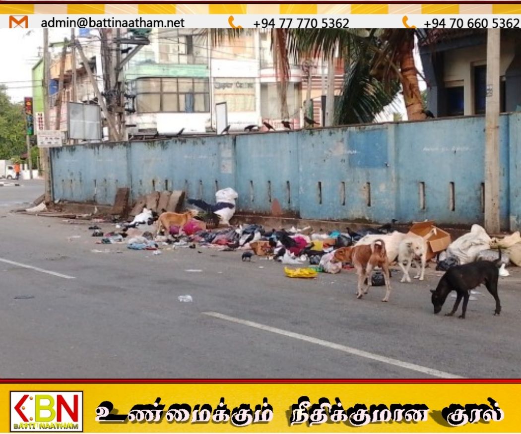 யாழ்ப்பாணம் நகரம் முழுவதில் கழிவு குவிந்துவிட தீர்வு பெறுவதற்கு வாসிகள் கோரிக்கை