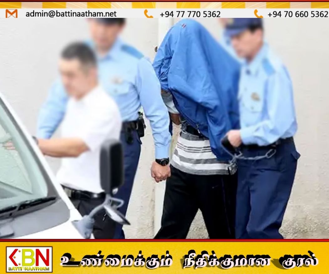 ஜப்பானில் 21 வயது இலங்கைக் கல்மாணவர் கொல்லப்பட்டார்; சக தேசவாசி கைது