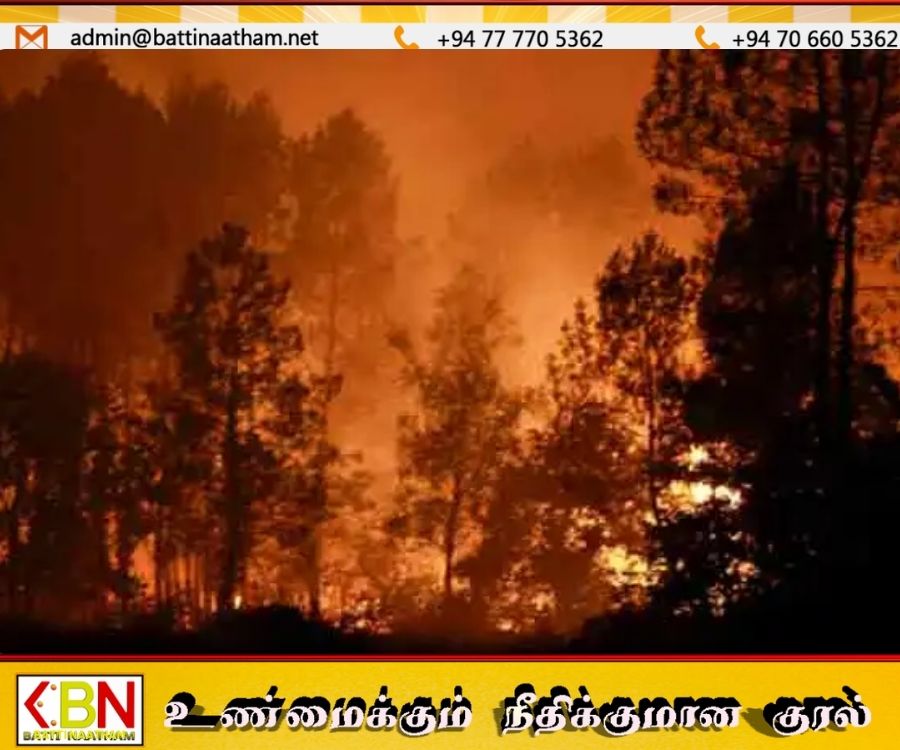 மேற்குறிப்பு ஐரோப்பா முழுவதும் காட்டுத் தீ பரவுகிறது - வெப்பம் மற்றும்干旱 தீயை கொளுத்துகிறது